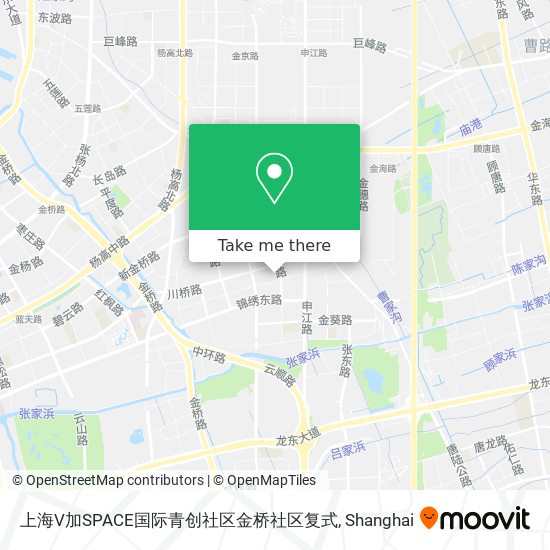 上海V加SPACE国际青创社区金桥社区复式 map