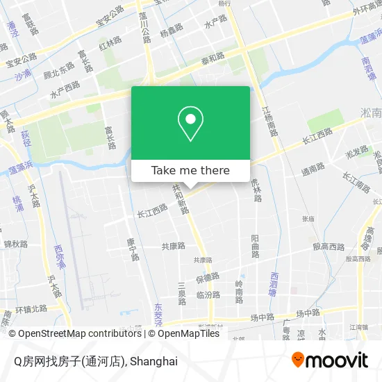 Q房网找房子(通河店) map