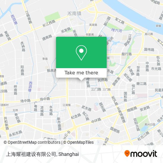 上海耀祖建设有限公司 map