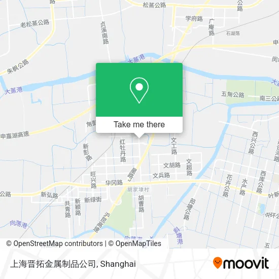 上海晋拓金属制品公司 map