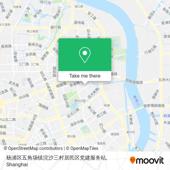 杨浦区五角场镇浣沙三村居民区党建服务站 map