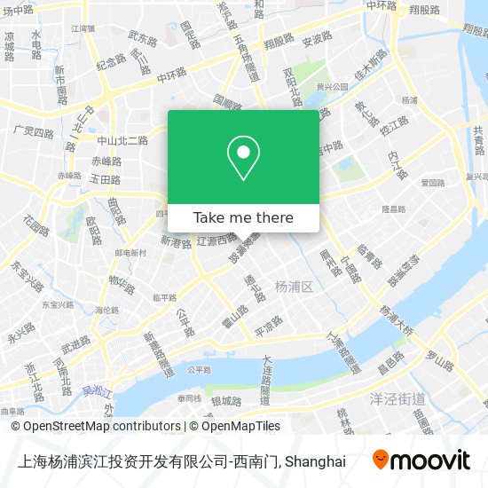 上海杨浦滨江投资开发有限公司-西南门 map