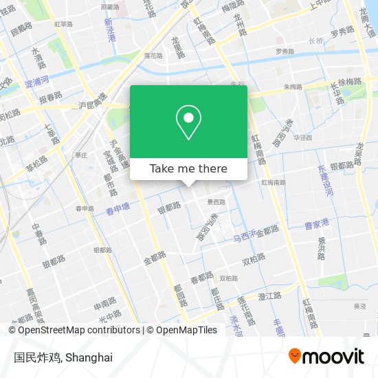 国民炸鸡 map