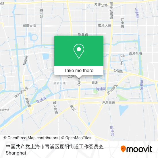 中国共产党上海市青浦区夏阳街道工作委员会 map