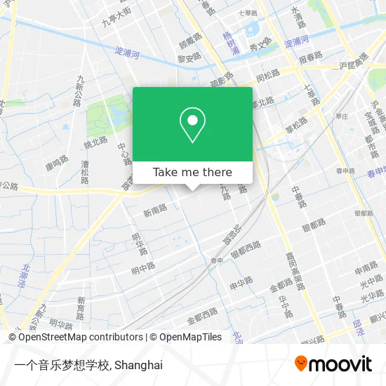 一个音乐梦想学校 map
