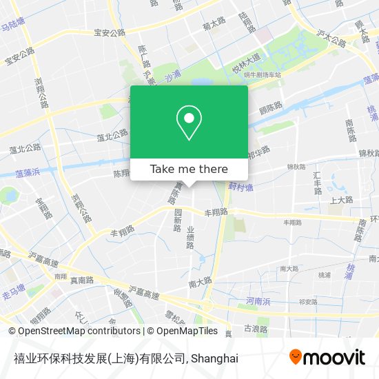 禧业环保科技发展(上海)有限公司 map