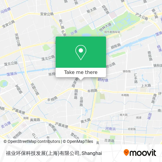 禧业环保科技发展(上海)有限公司 map
