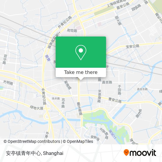 安亭镇青年中心 map