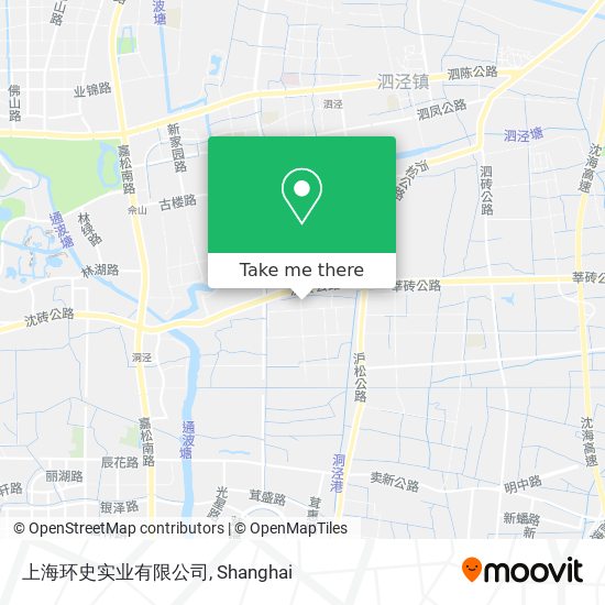 上海环史实业有限公司 map