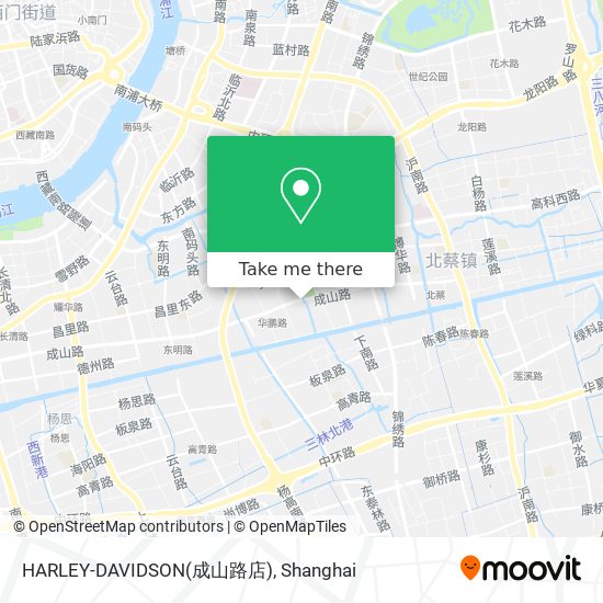 HARLEY-DAVIDSON(成山路店) map