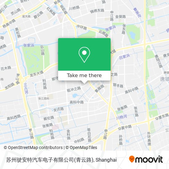 苏州驶安特汽车电子有限公司(青云路) map