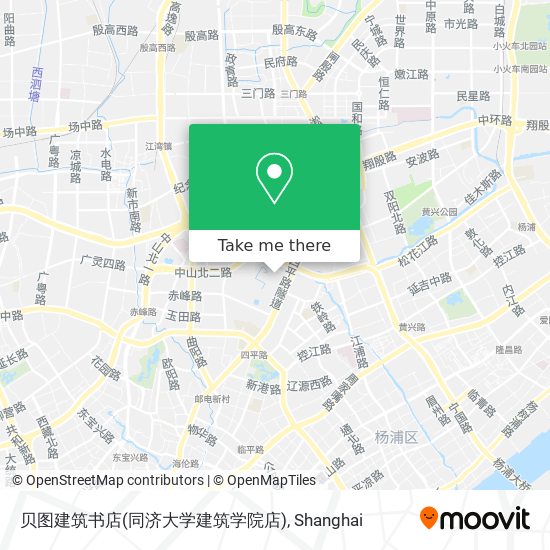 贝图建筑书店(同济大学建筑学院店) map