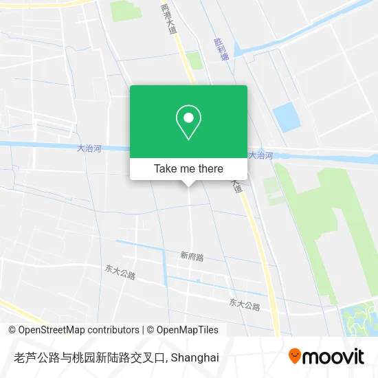 老芦公路与桃园新陆路交叉口 map