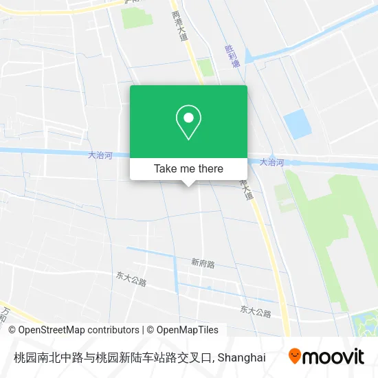 桃园南北中路与桃园新陆车站路交叉口 map