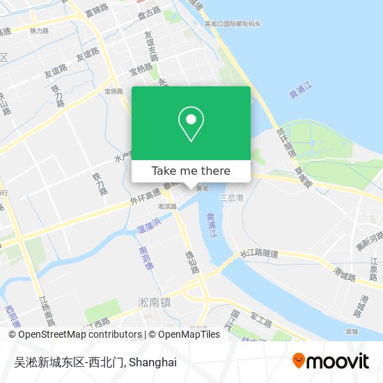 吴淞新城东区-西北门 map