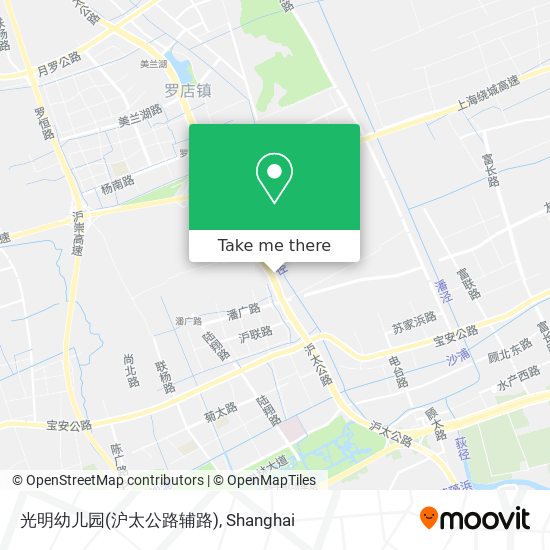 光明幼儿园(沪太公路辅路) map