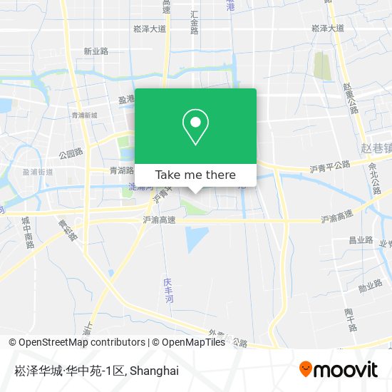崧泽华城·华中苑-1区 map