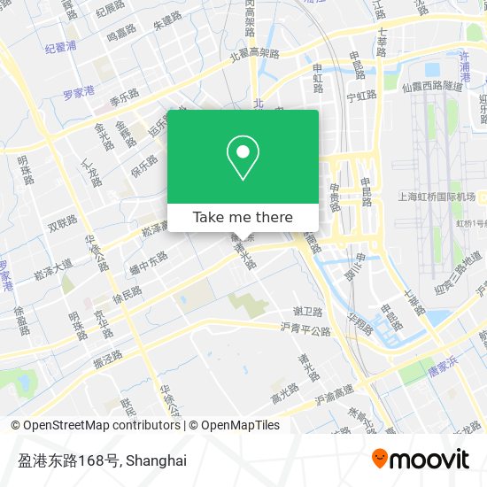 盈港东路168号 map