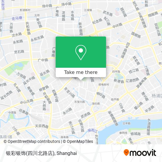 银彩银饰(四川北路店) map