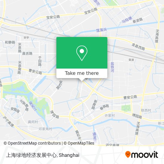 上海绿地经济发展中心 map