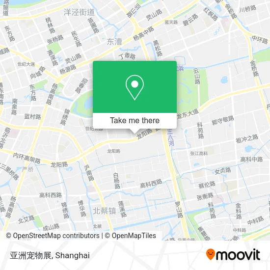 亚洲宠物展 map