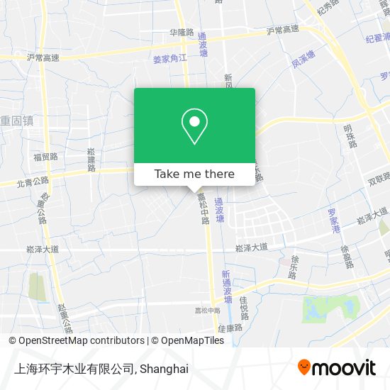 上海环宇木业有限公司 map