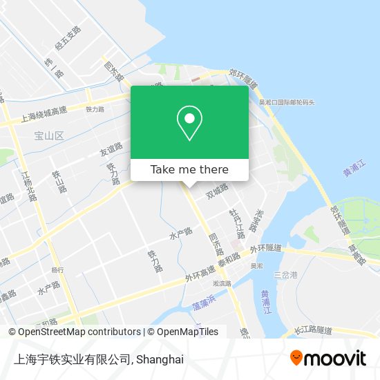 上海宇铁实业有限公司 map