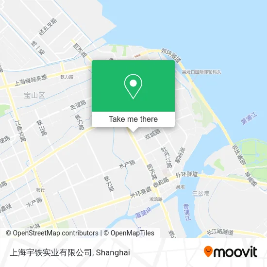 上海宇铁实业有限公司 map