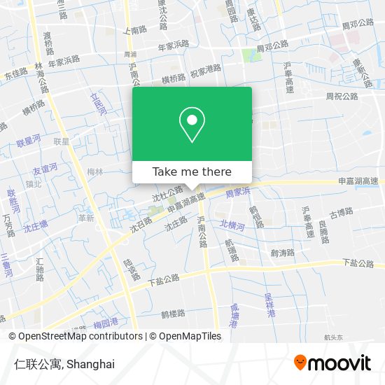 仁联公寓 map