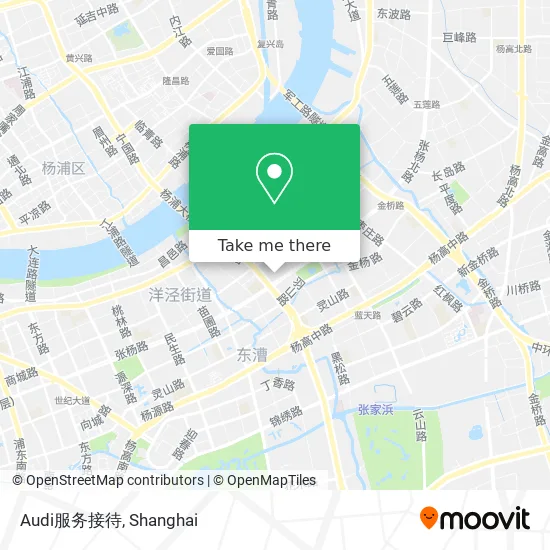 Audi服务接待 map