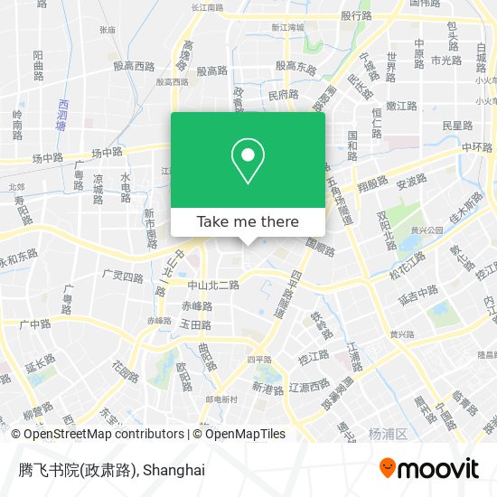 腾飞书院(政肃路) map