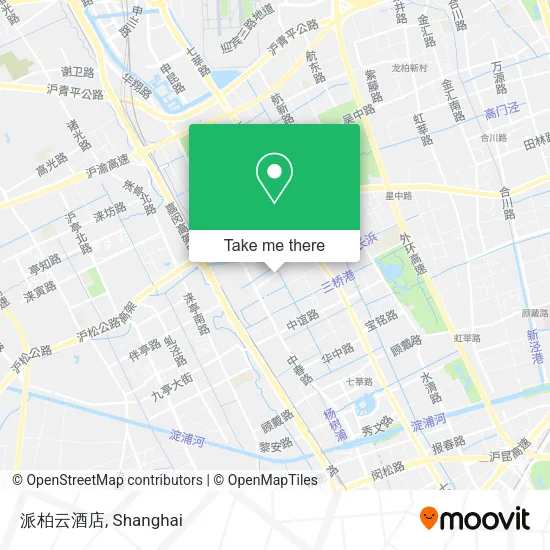 派柏云酒店 map