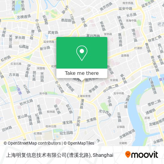 上海明复信息技术有限公司(漕溪北路) map