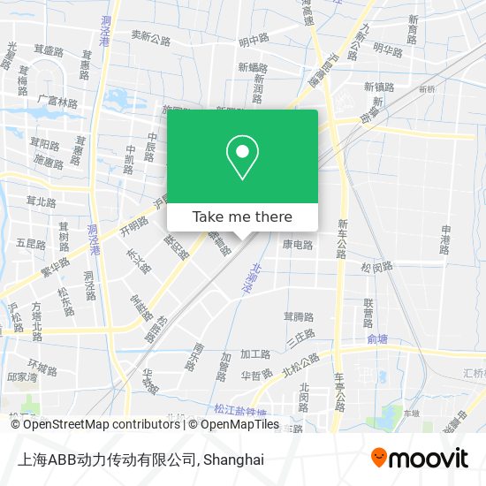 上海ABB动力传动有限公司 map