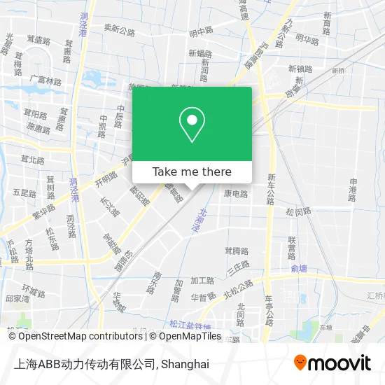 上海ABB动力传动有限公司 map