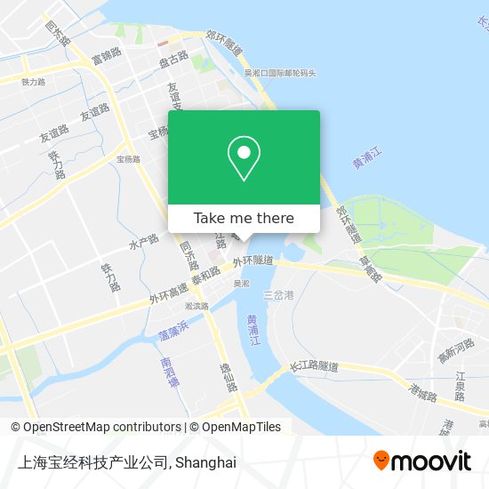 上海宝经科技产业公司 map