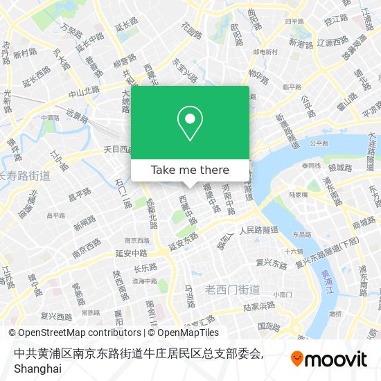 中共黄浦区南京东路街道牛庄居民区总支部委会 map