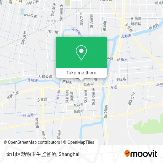 金山区动物卫生监督所 map