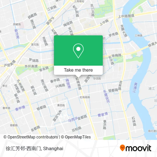 徐汇芳邻-西南门 map