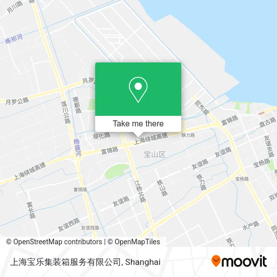 上海宝乐集装箱服务有限公司 map