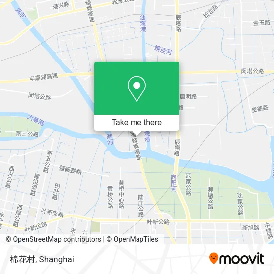 棉花村 map
