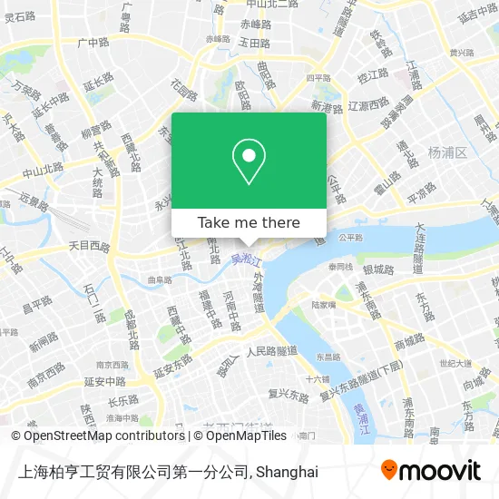 上海柏亨工贸有限公司第一分公司 map