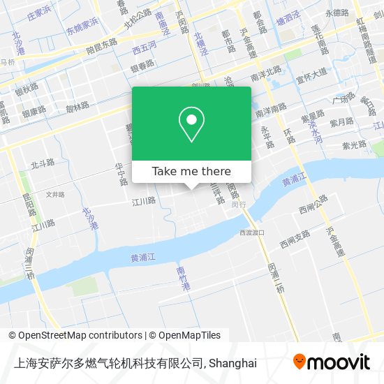 上海安萨尔多燃气轮机科技有限公司 map