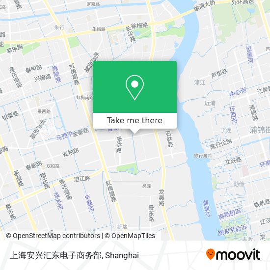 上海安兴汇东电子商务部 map