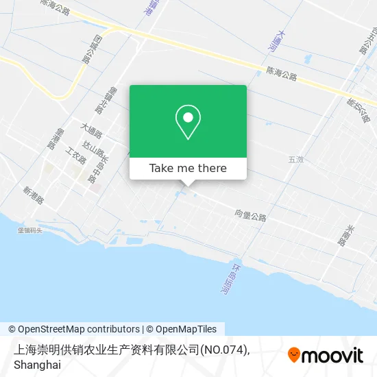 上海崇明供销农业生产资料有限公司(NO.074) map