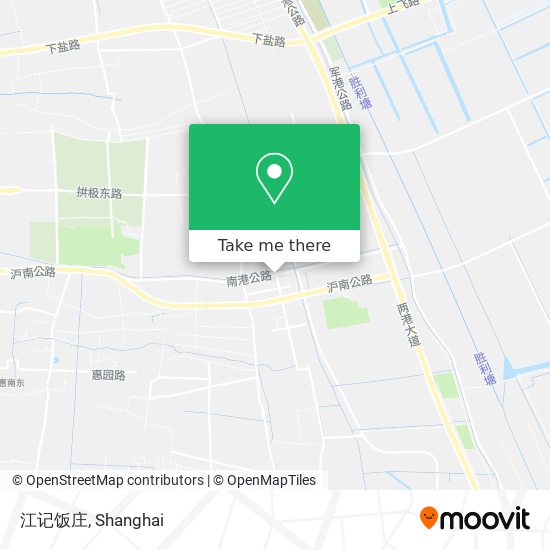 江记饭庄 map