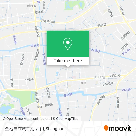 金地自在城二期-西门 map