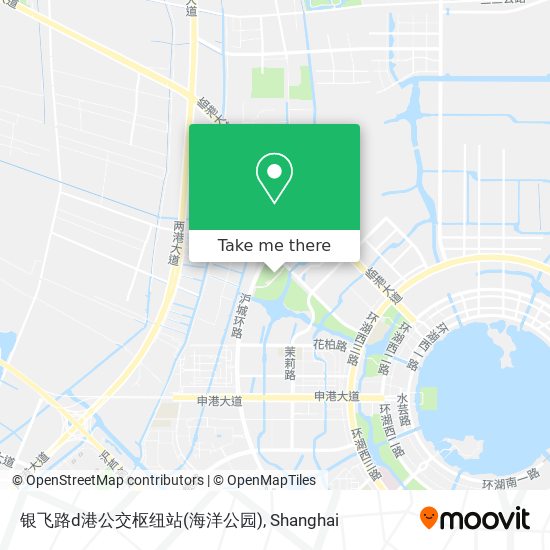 银飞路d港公交枢纽站(海洋公园) map