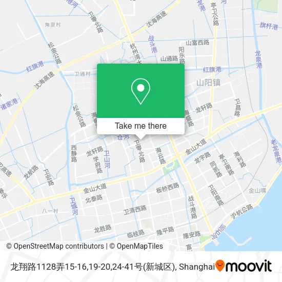 龙翔路1128弄15-16,19-20,24-41号(新城区) map