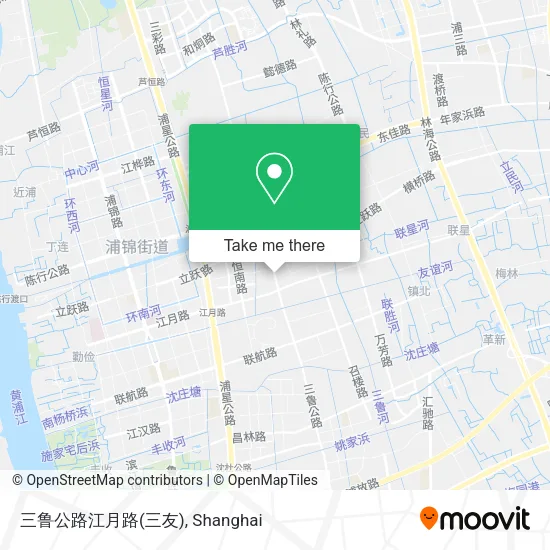 三鲁公路江月路(三友) map